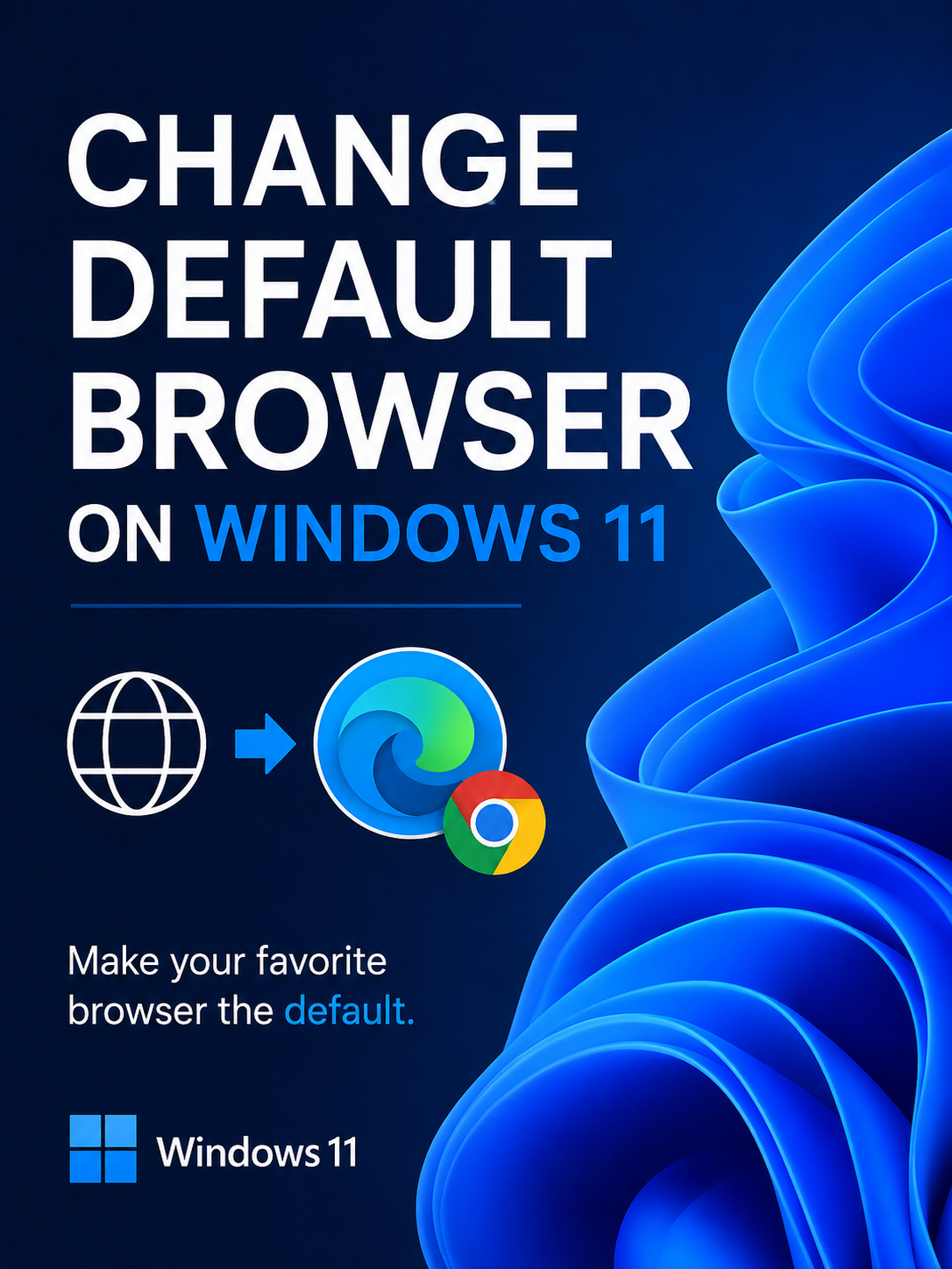 Change Default Browser on Windows 11