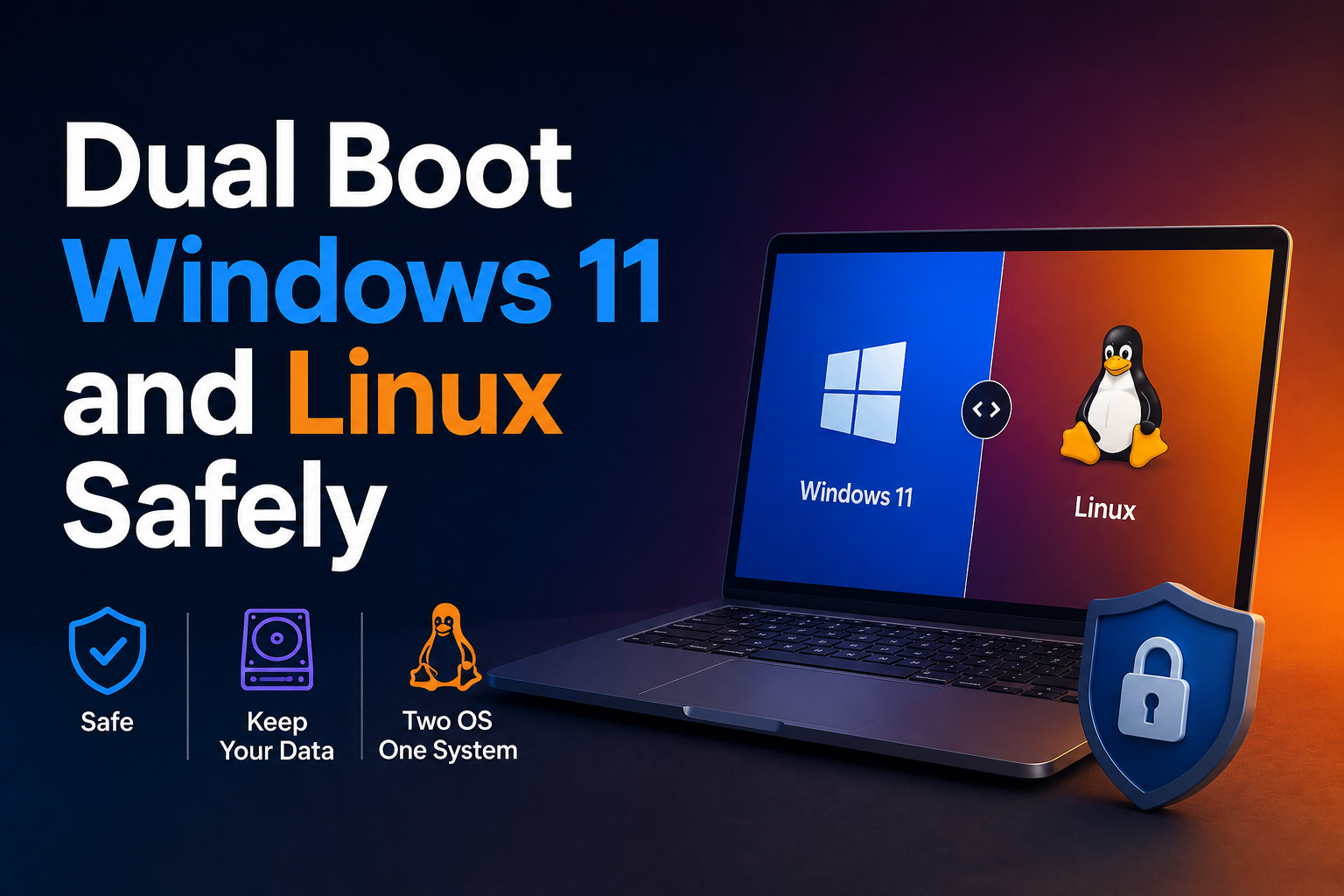 Dual Boot Windows 11 and Linux Safely