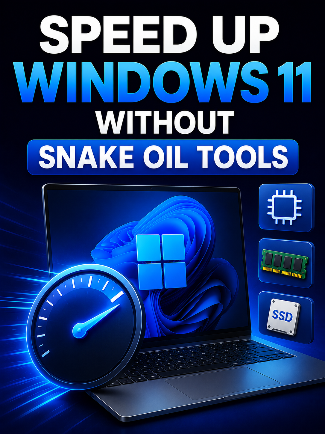 Speed Up Windows 11 Without Snake Oil Tools